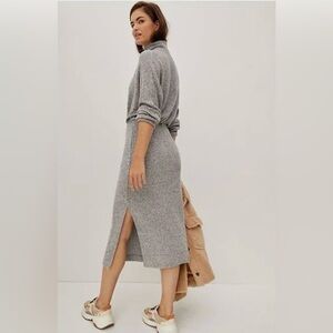 NWT cowl neck Anthropologie knit sweater dress